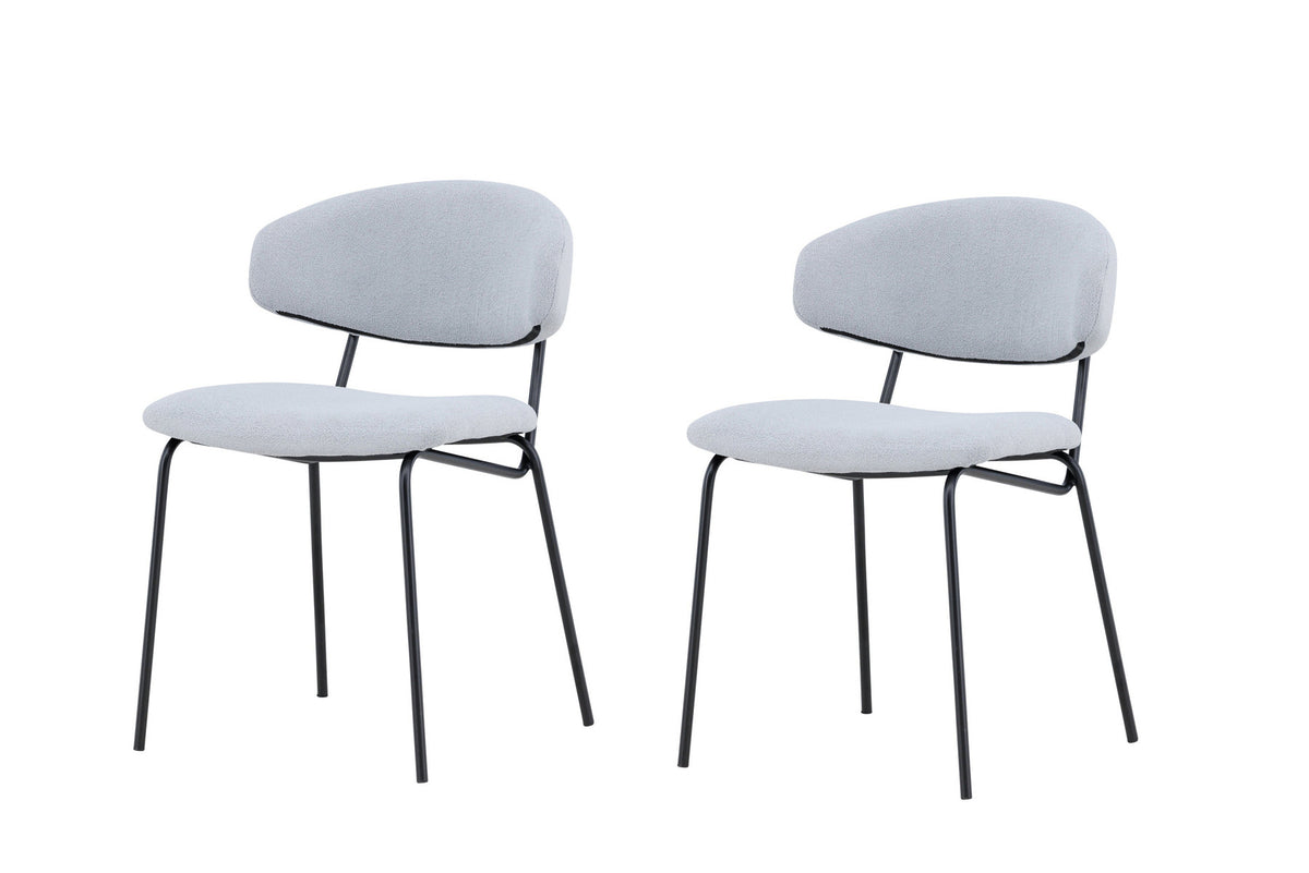 Chico Esszimmerstuhl in Blau präsentiert im Onlineshop von KAQTU Design AG. Schalenstuhl ist von Venture Home