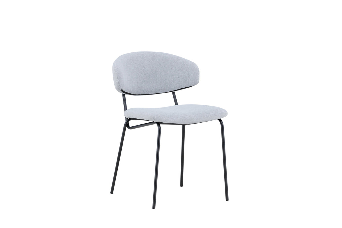 Chico Esszimmerstuhl in Blau präsentiert im Onlineshop von KAQTU Design AG. Schalenstuhl ist von Venture Home