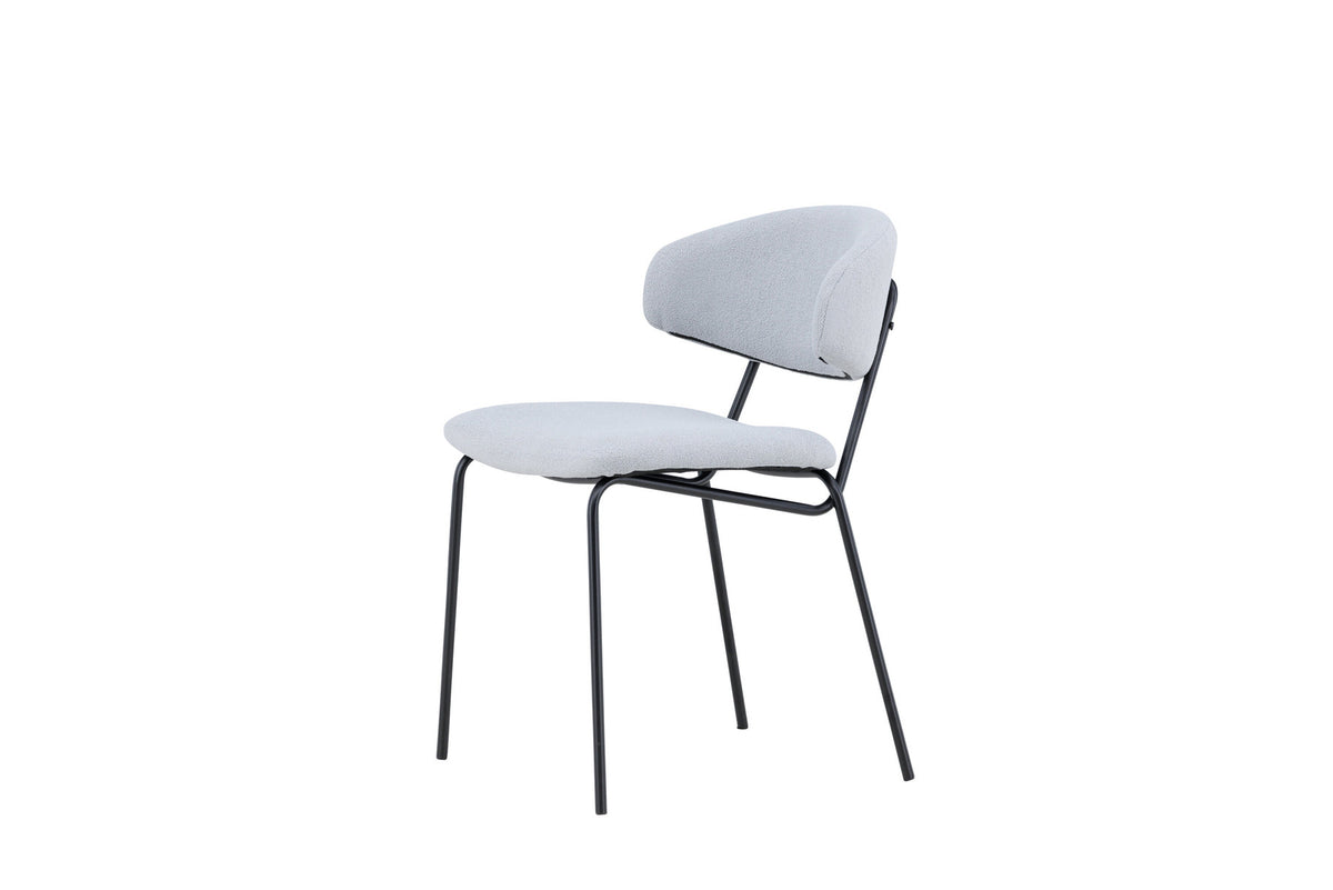 Chico Esszimmerstuhl in Blau präsentiert im Onlineshop von KAQTU Design AG. Schalenstuhl ist von Venture Home