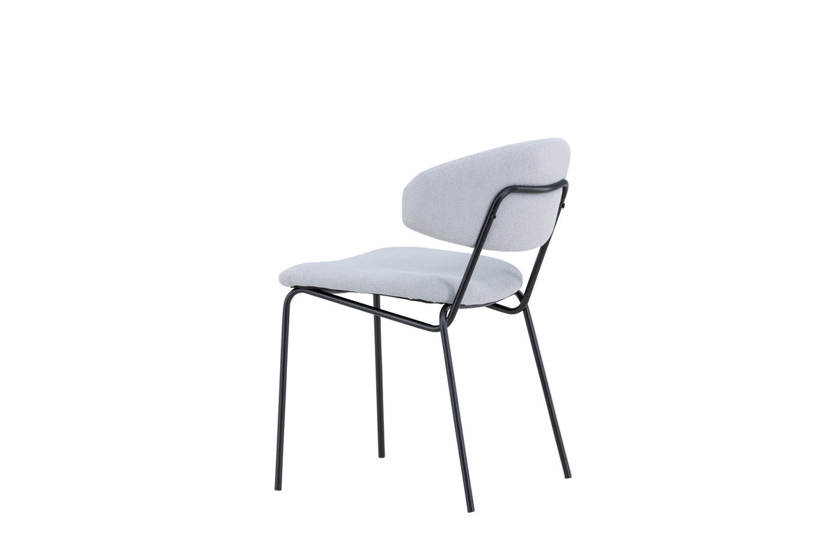 Chico Esszimmerstuhl in Blau präsentiert im Onlineshop von KAQTU Design AG. Schalenstuhl ist von Venture Home