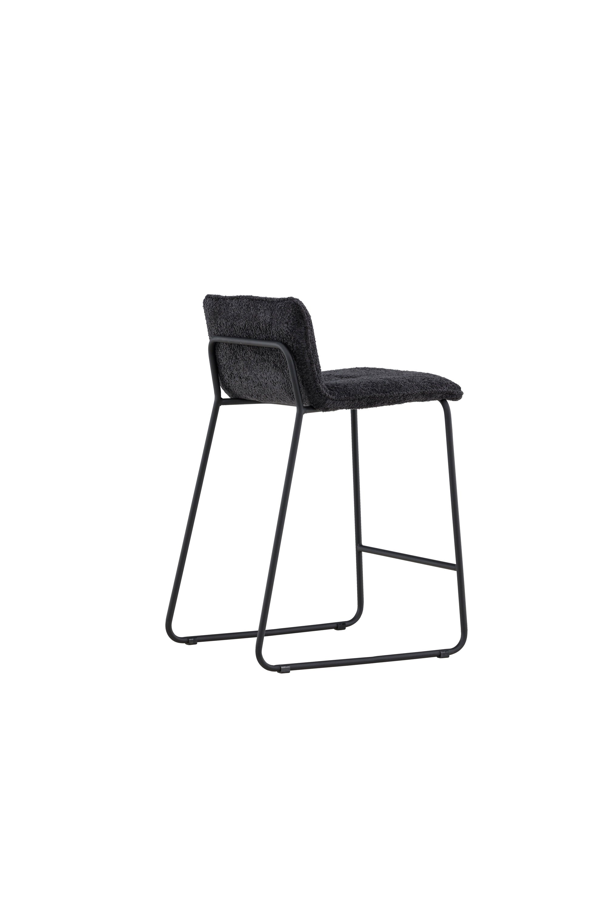 Moderner Bisbee Barstuhl in edlem Schwarz von Venture Home, perfekt für trendige Bars und zeitgemäße Wohnambiente.
