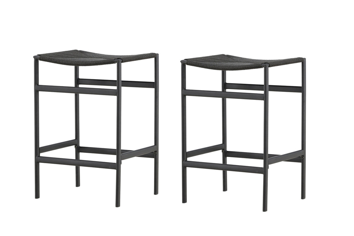 Polly Barstuhl in Schwarz präsentiert im Onlineshop von KAQTU Design AG. Barstuhl ist von Venture Home