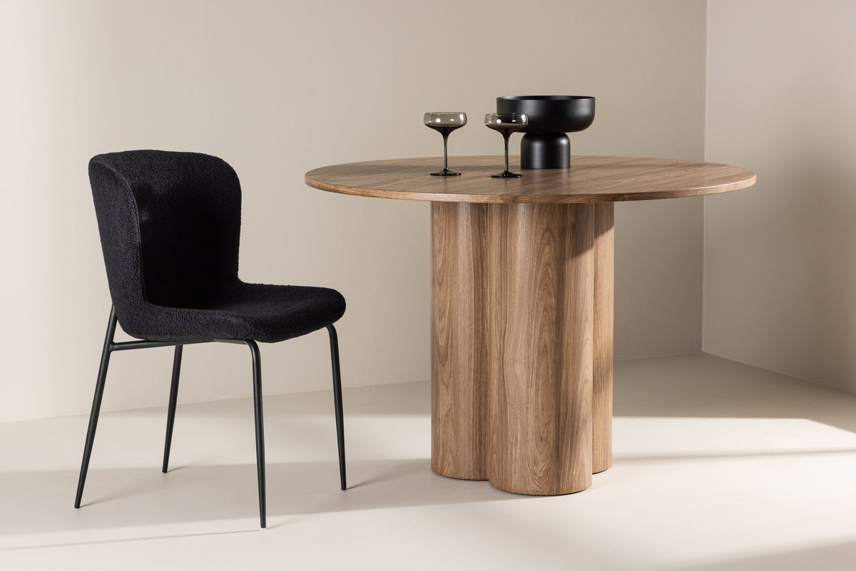 Olivia Esstisch in Braun präsentiert im Onlineshop von KAQTU Design AG. Esstisch ist von Venture Home
