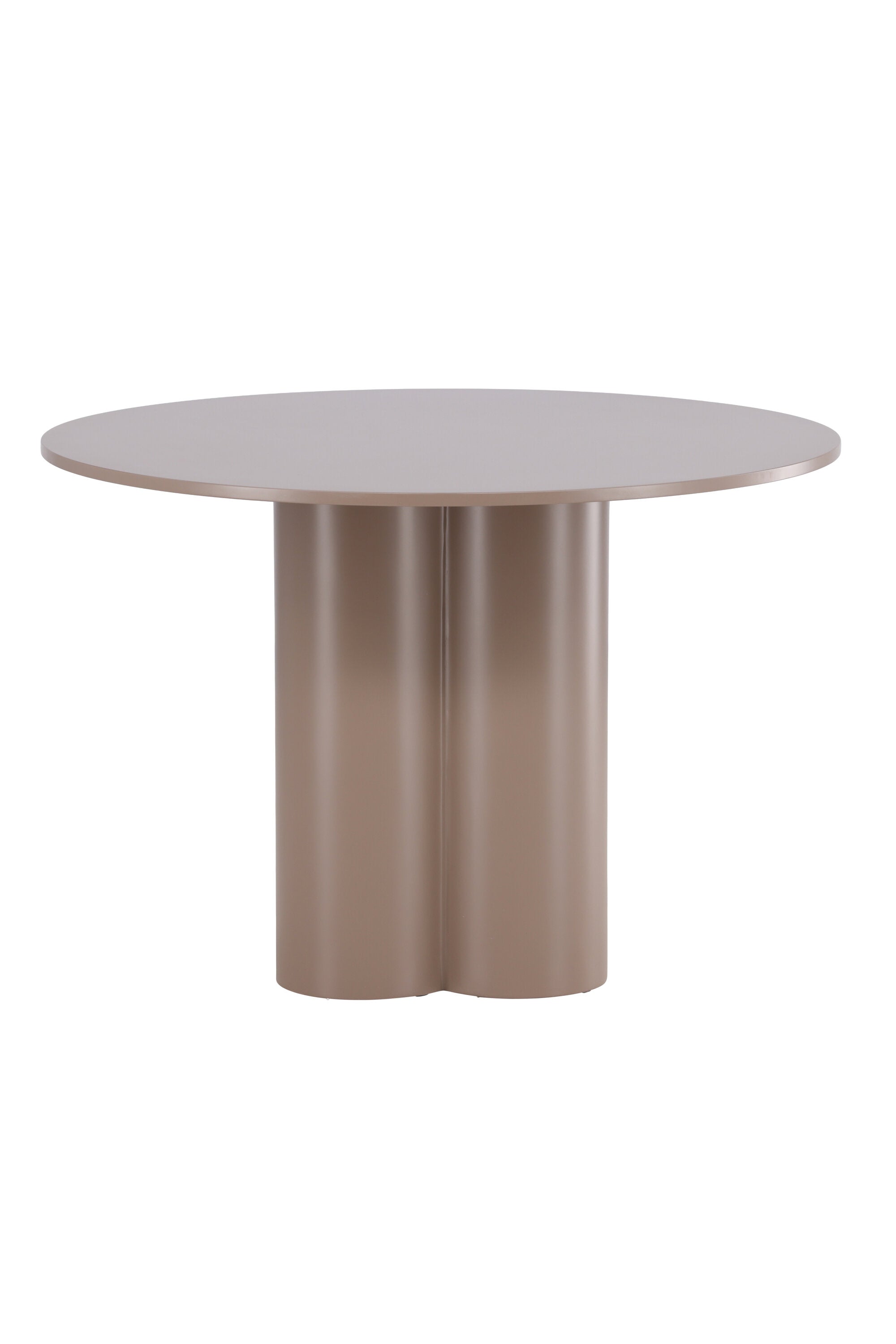 Olivia Rundes Esstisch in Dunkelbraun präsentiert im Onlineshop von KAQTU Design AG. Gartentisch ist von Venture Home