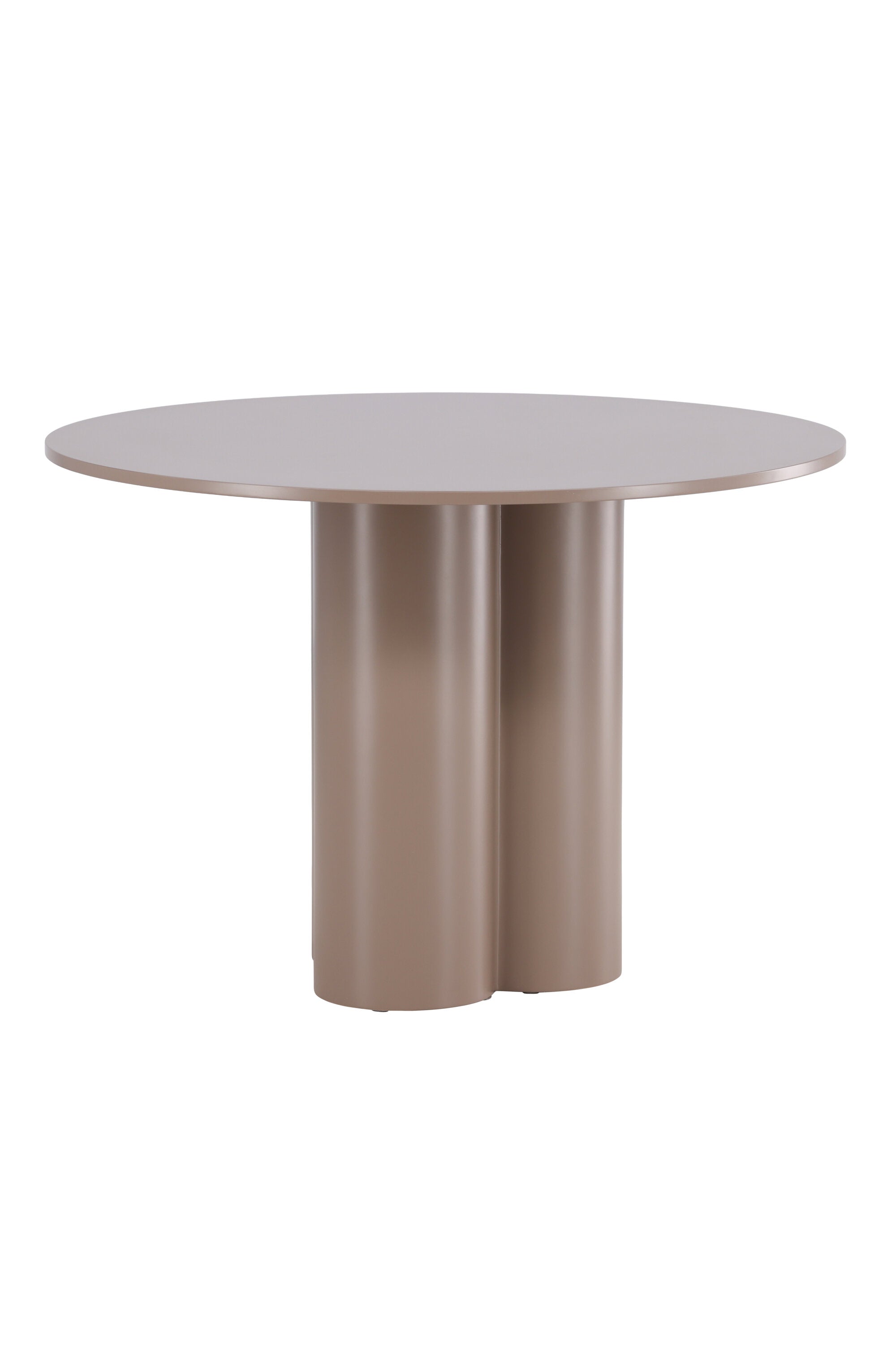 Olivia Rundes Esstisch in Dunkelbraun präsentiert im Onlineshop von KAQTU Design AG. Gartentisch ist von Venture Home