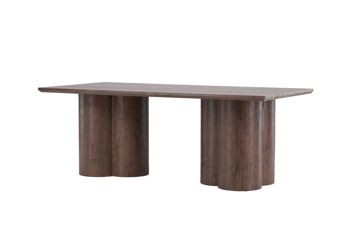 Olivia Esstisch in Mokka präsentiert im Onlineshop von KAQTU Design AG. Esstisch ist von Venture Home