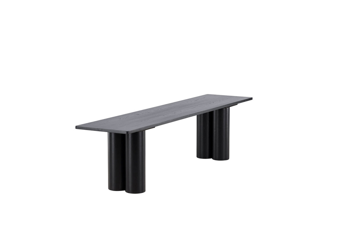 Olivia Bank in Schwarz präsentiert im Onlineshop von KAQTU Design AG. Sitzbank ist von Venture Home