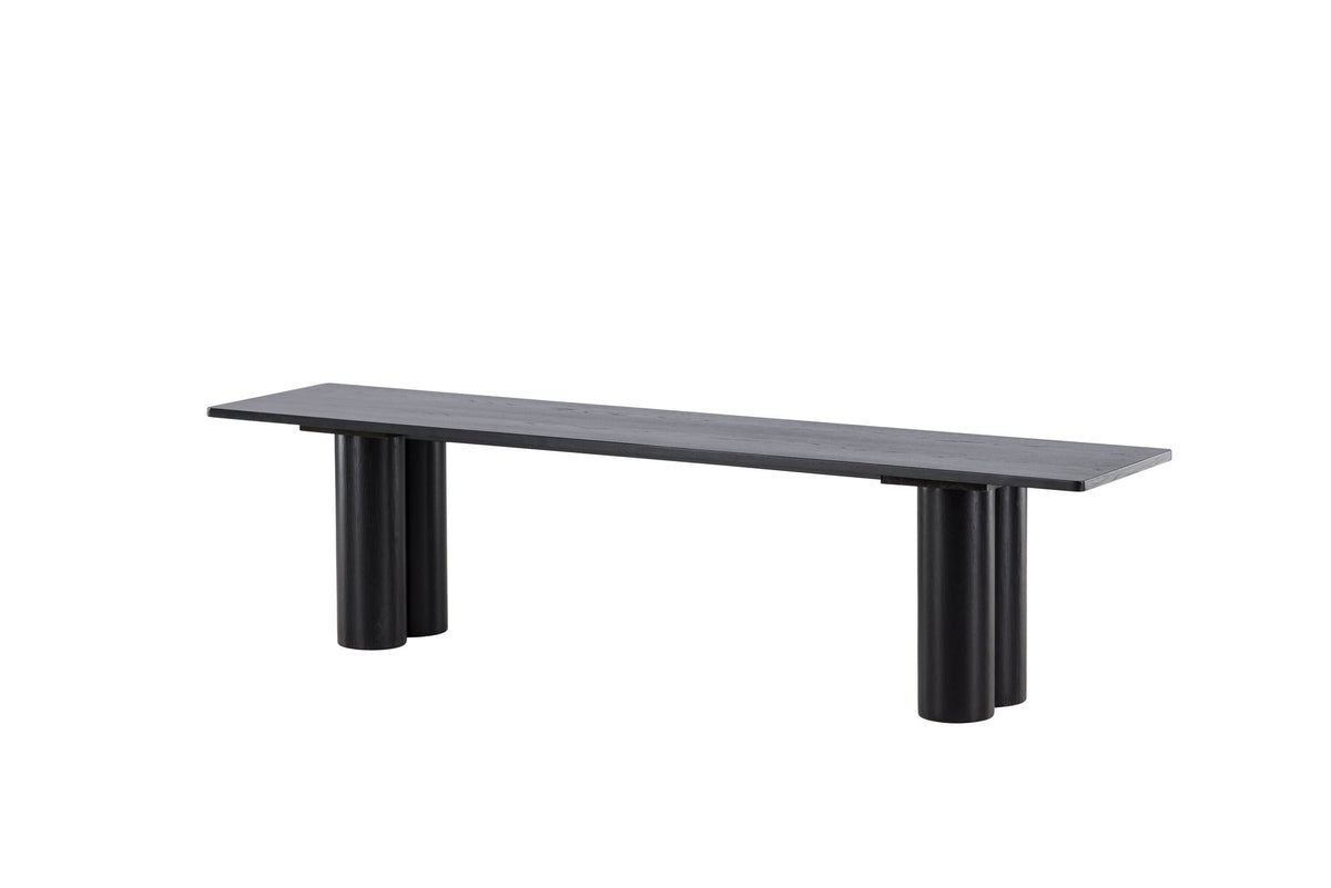 Olivia Bank in Schwarz präsentiert im Onlineshop von KAQTU Design AG. Sitzbank ist von Venture Home