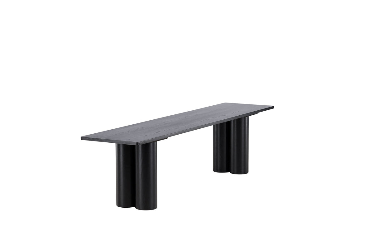 Olivia Bank in Schwarz präsentiert im Onlineshop von KAQTU Design AG. Sitzbank ist von Venture Home