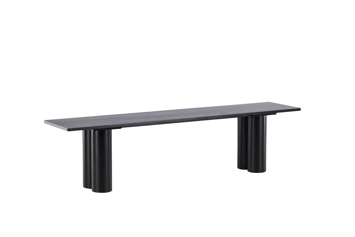 Olivia Bank in Schwarz präsentiert im Onlineshop von KAQTU Design AG. Sitzbank ist von Venture Home