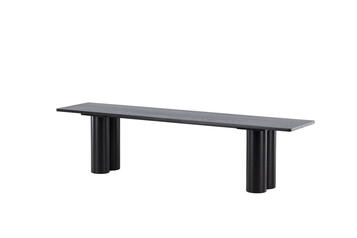 Olivia Bank in Schwarz präsentiert im Onlineshop von KAQTU Design AG. Sitzbank ist von Venture Home