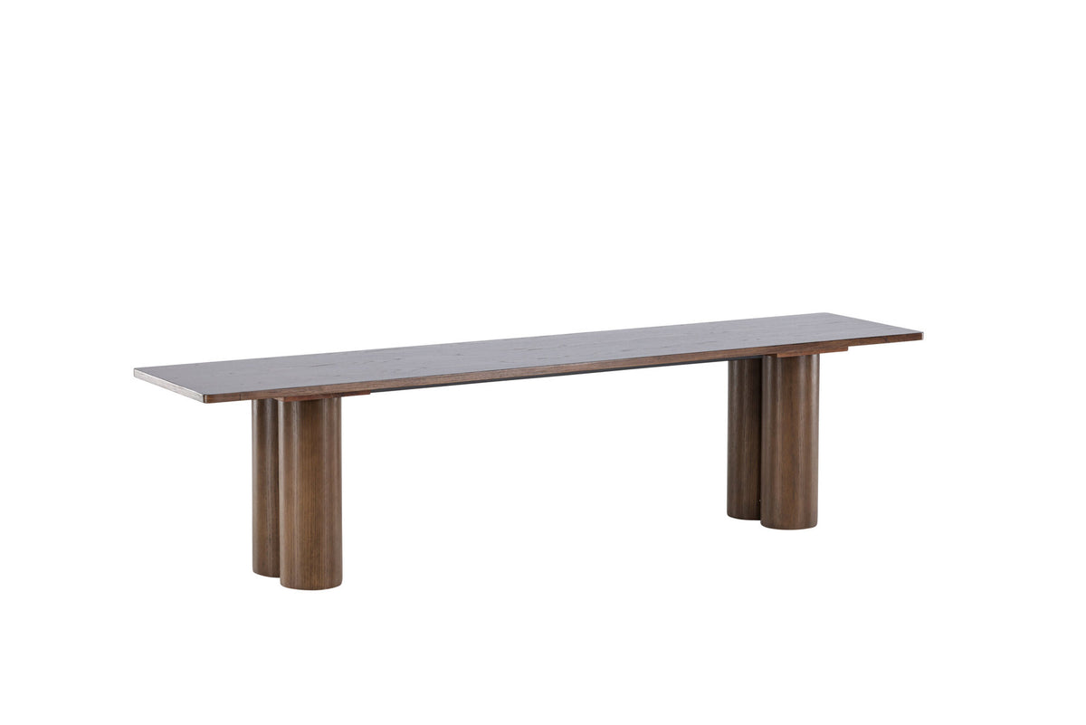 Olivia Bank in Mokka präsentiert im Onlineshop von KAQTU Design AG. Sitzbank ist von Venture Home