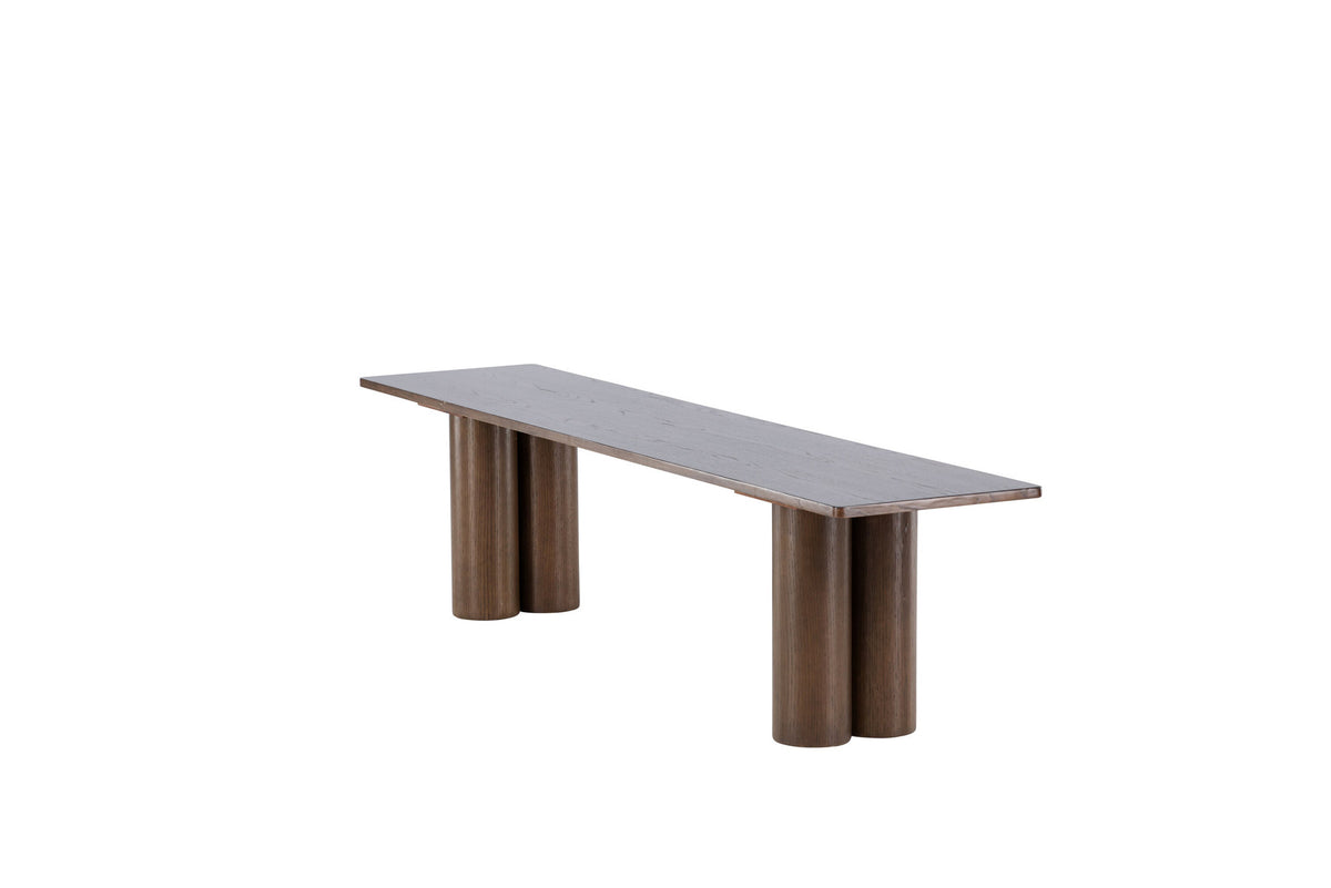 Olivia Bank in Mokka präsentiert im Onlineshop von KAQTU Design AG. Sitzbank ist von Venture Home