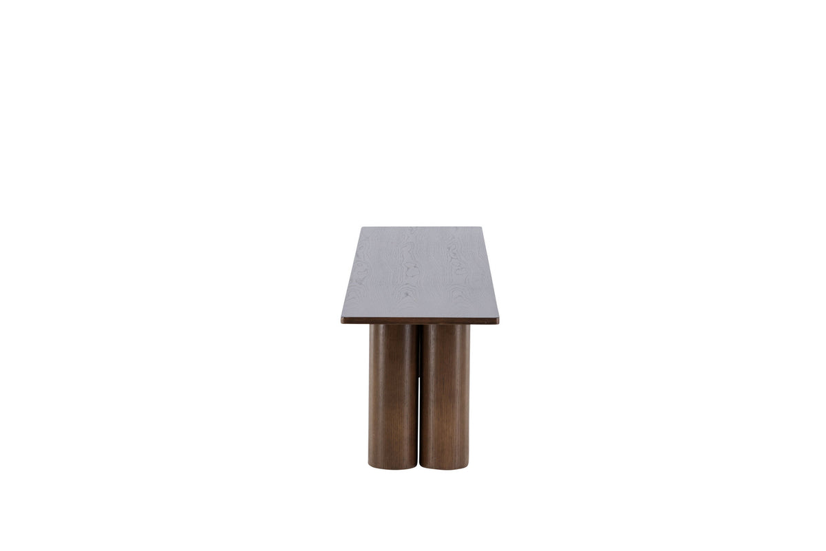 Olivia Bank in Mokka präsentiert im Onlineshop von KAQTU Design AG. Sitzbank ist von Venture Home