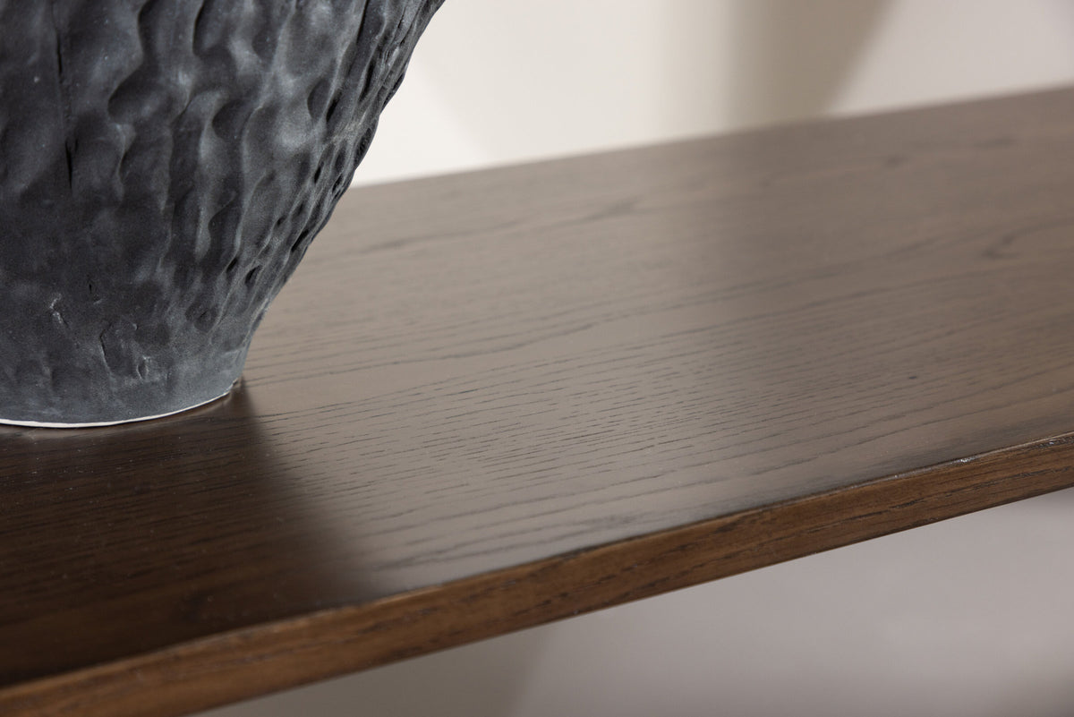Olivia Bank in Mokka präsentiert im Onlineshop von KAQTU Design AG. Sitzbank ist von Venture Home