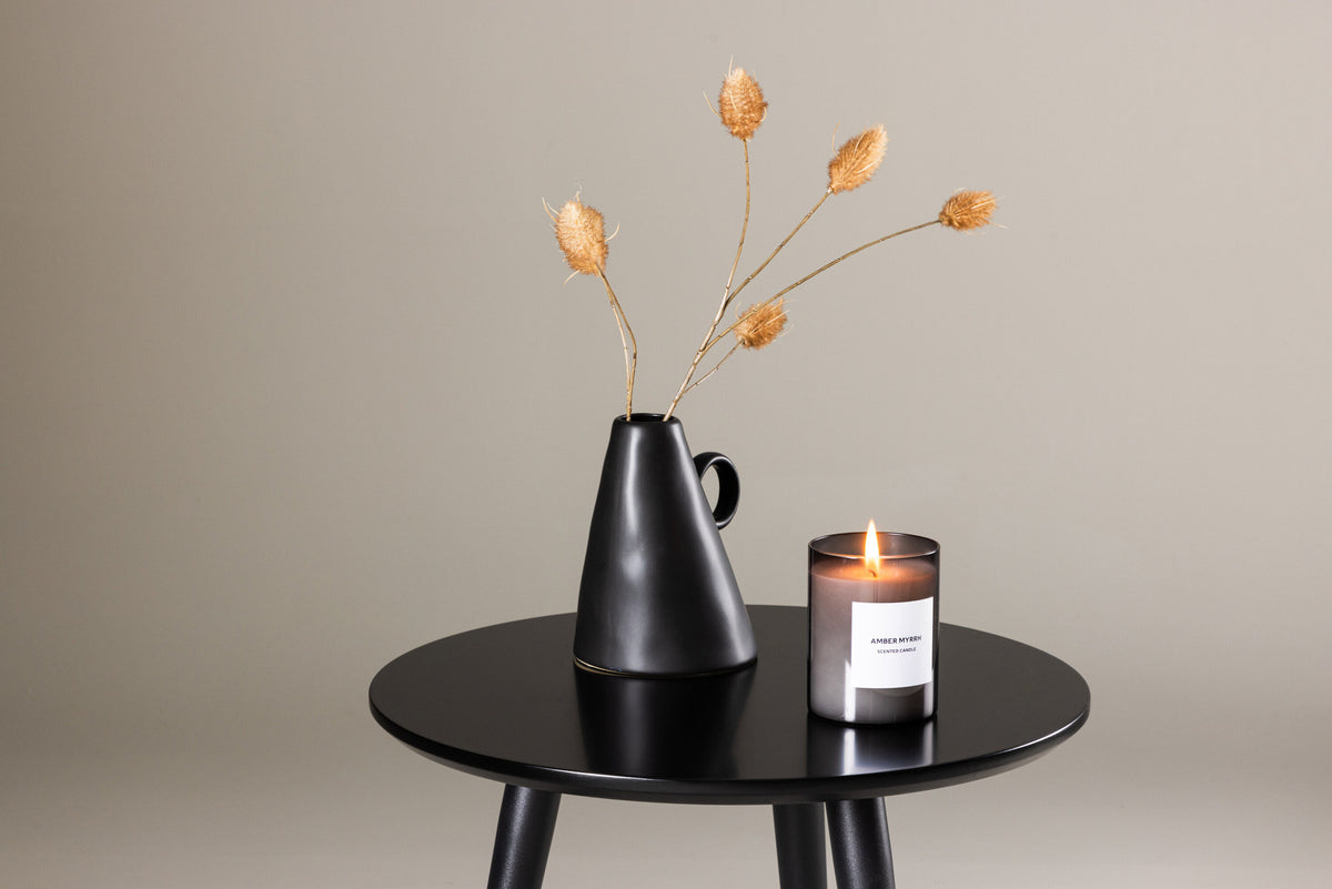 Askim Beistelltisch in Schwarz präsentiert im Onlineshop von KAQTU Design AG. Beistelltisch ist von Vind