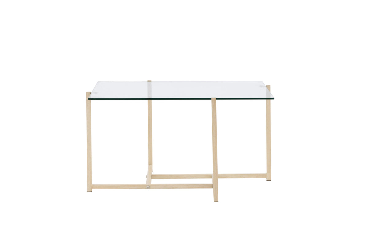 Hybrid Sofatisch in Transparent/ Weisstünche präsentiert im Onlineshop von KAQTU Design AG. Beistelltisch ist von Venture Home