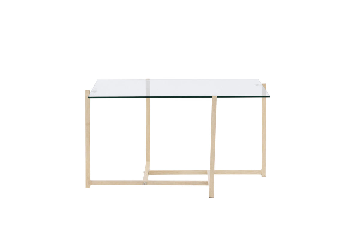 Hybrid Sofatisch in Transparent/ Weisstünche präsentiert im Onlineshop von KAQTU Design AG. Beistelltisch ist von Venture Home