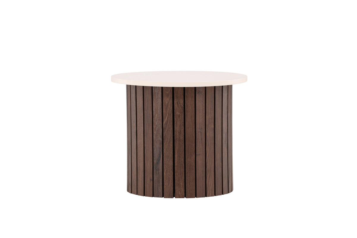 Visingsö Beistelltisch in Beige/Dunkelbraun präsentiert im Onlineshop von KAQTU Design AG. Beistelltisch ist von Vind