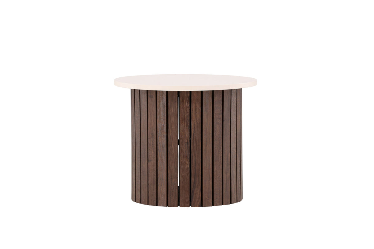 Visingsö Beistelltisch in Beige/Dunkelbraun präsentiert im Onlineshop von KAQTU Design AG. Beistelltisch ist von Vind