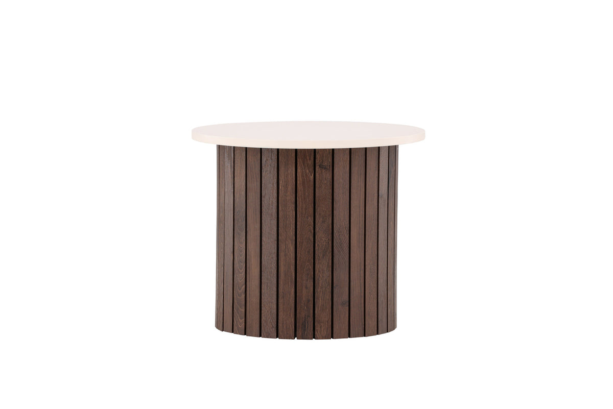 Visingsö Beistelltisch in Beige/Dunkelbraun präsentiert im Onlineshop von KAQTU Design AG. Beistelltisch ist von Vind