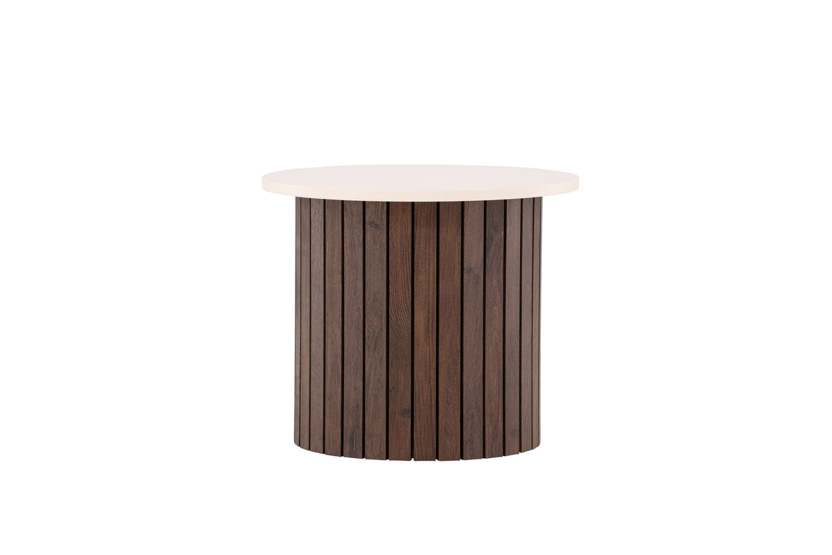 Visingsö Beistelltisch in Beige/Dunkelbraun präsentiert im Onlineshop von KAQTU Design AG. Beistelltisch ist von Vind