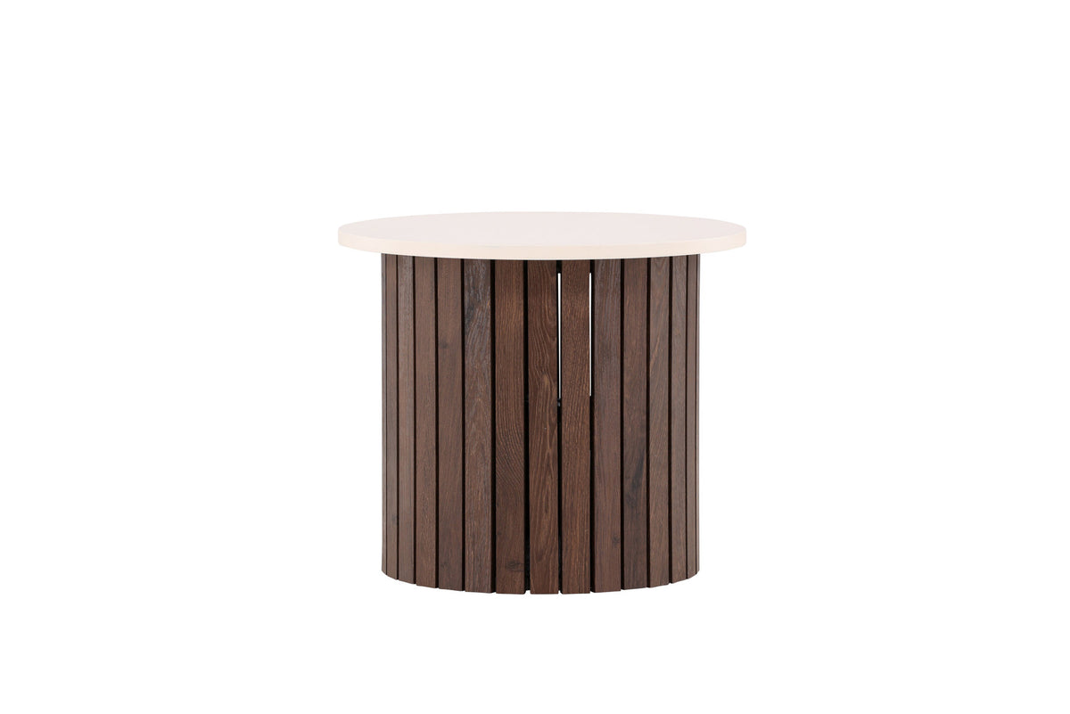 Visingsö Beistelltisch in Beige/Dunkelbraun präsentiert im Onlineshop von KAQTU Design AG. Beistelltisch ist von Vind