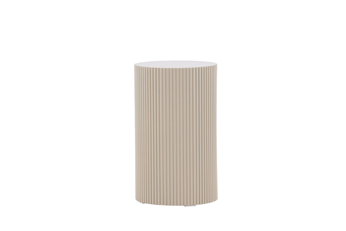 Lenox Beistelltisch in Beige präsentiert im Onlineshop von KAQTU Design AG. Beistelltisch ist von Venture Home