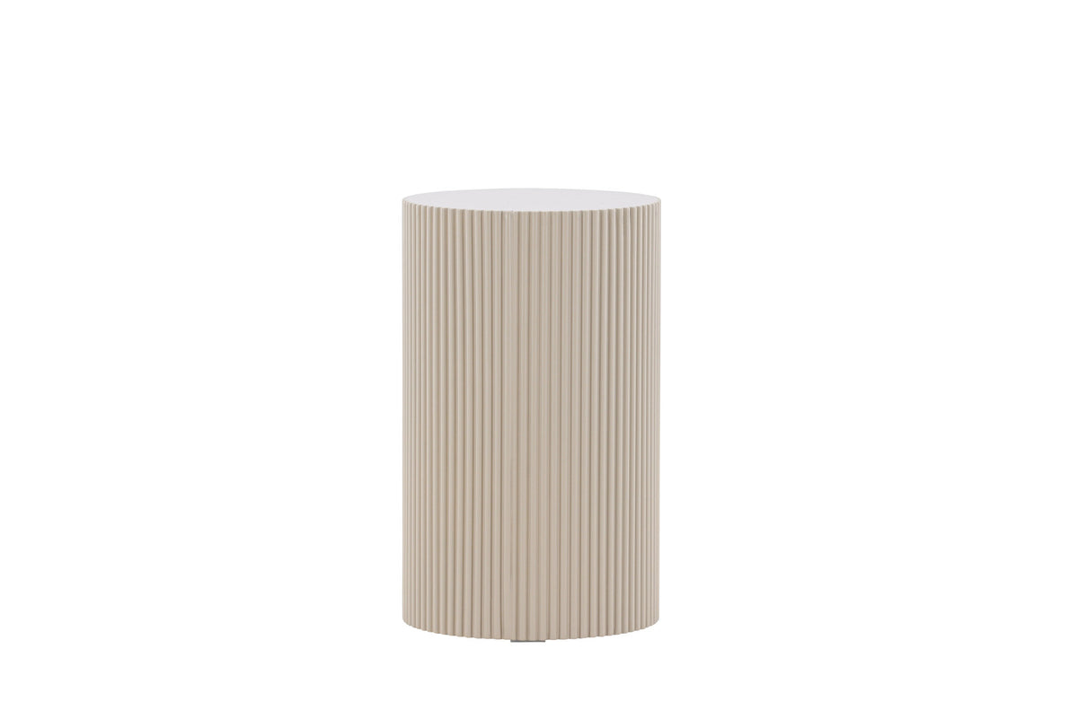 Lenox Beistelltisch in Beige präsentiert im Onlineshop von KAQTU Design AG. Beistelltisch ist von Venture Home