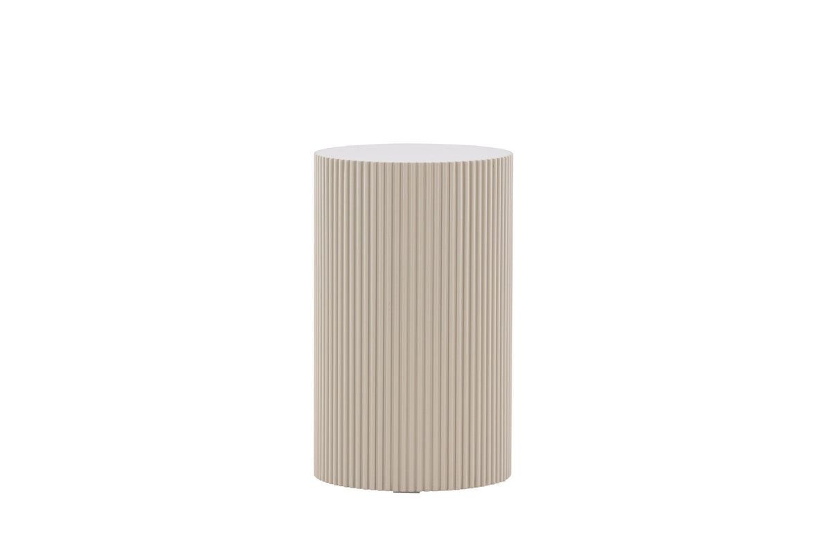 Lenox Beistelltisch in Beige präsentiert im Onlineshop von KAQTU Design AG. Beistelltisch ist von Venture Home