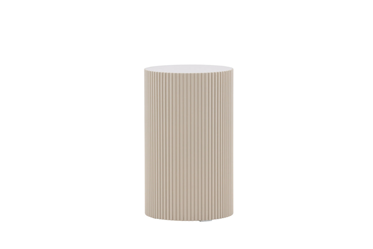 Lenox Beistelltisch in Beige präsentiert im Onlineshop von KAQTU Design AG. Beistelltisch ist von Venture Home