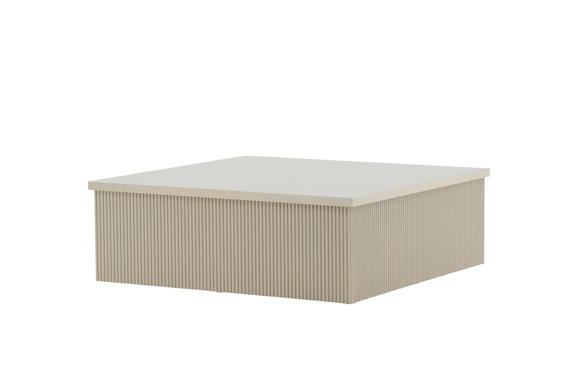 Lenox Sofatisch in Beige präsentiert im Onlineshop von KAQTU Design AG. Beistelltisch ist von Venture Home