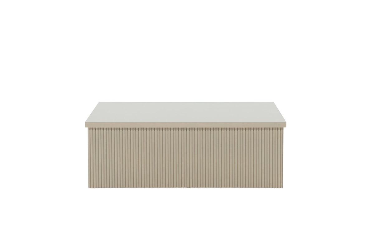 Lenox Sofatisch in Beige präsentiert im Onlineshop von KAQTU Design AG. Beistelltisch ist von Venture Home