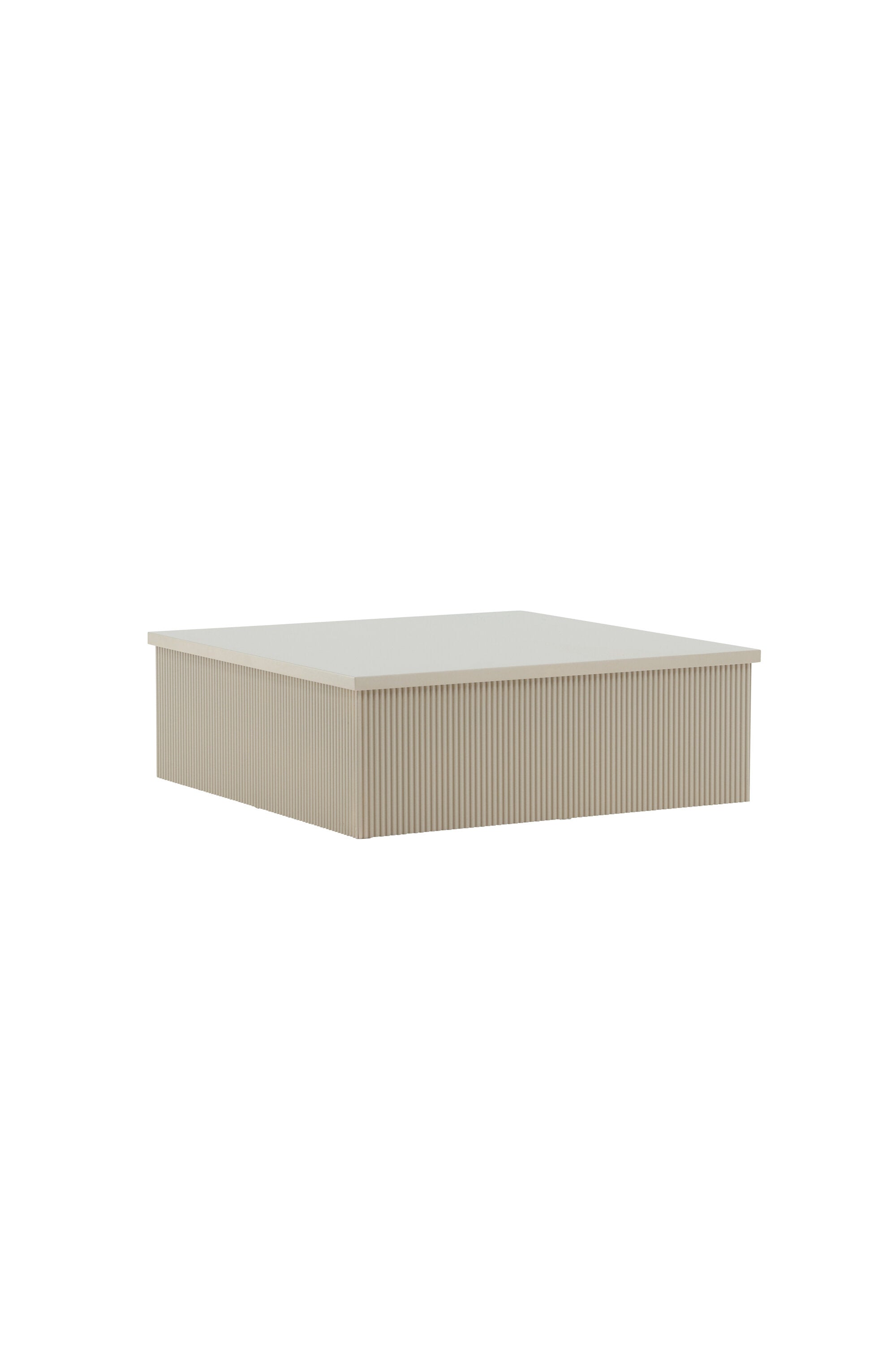 Lenox Sofatisch in Beige präsentiert im Onlineshop von KAQTU Design AG. Beistelltisch ist von Venture Home