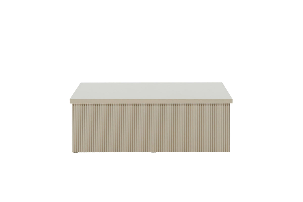 Lenox Sofatisch in Beige präsentiert im Onlineshop von KAQTU Design AG. Beistelltisch ist von Venture Home