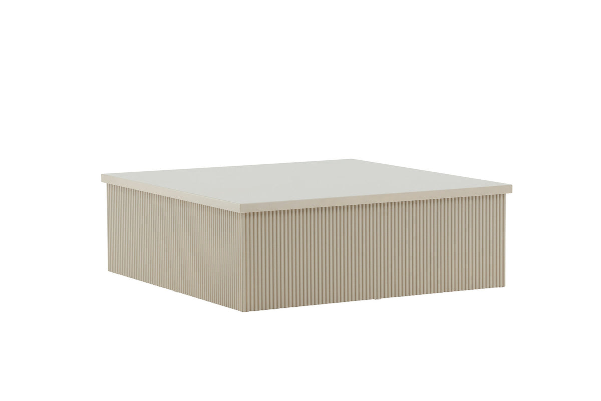 Lenox Sofatisch in Beige präsentiert im Onlineshop von KAQTU Design AG. Beistelltisch ist von Venture Home