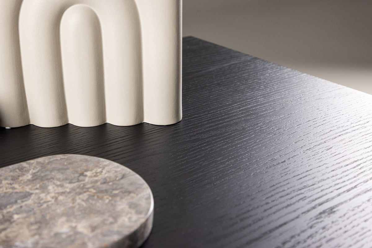 Mallan Sofatisch in Schwarz präsentiert im Onlineshop von KAQTU Design AG. Beistelltisch ist von Venture Home