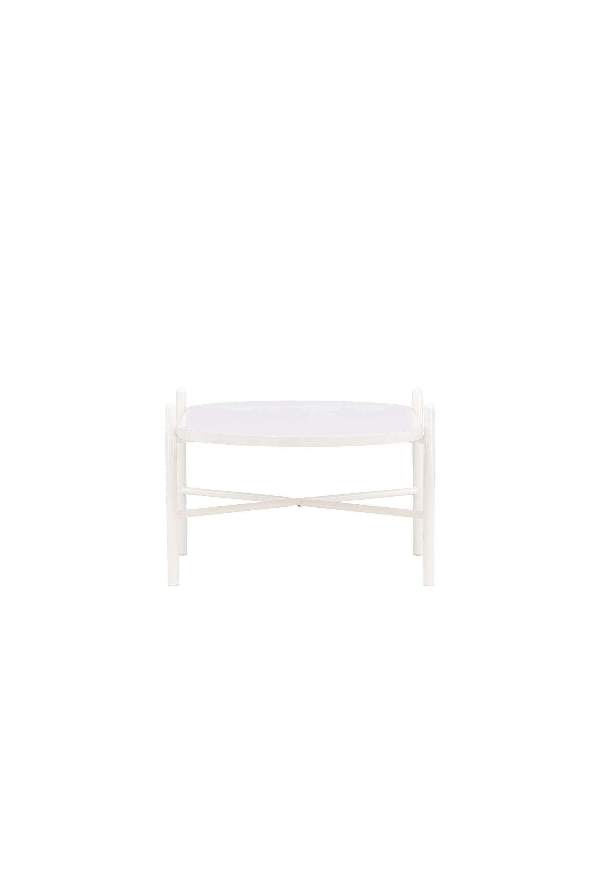 Eleganter Pueblo Sofatisch von Venture Home in zeitlosem Beige.