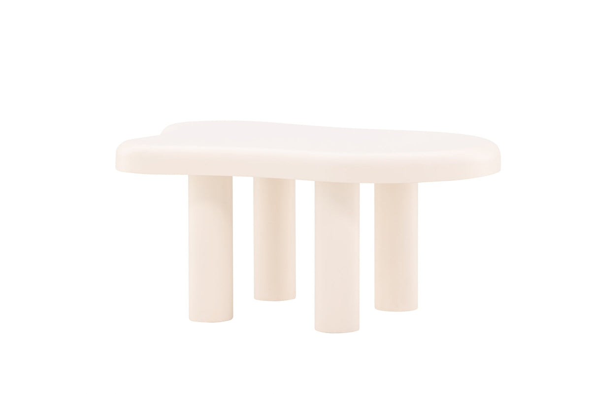 Strömstad Sofatisch in Weiss präsentiert im Onlineshop von KAQTU Design AG. Beistelltisch ist von Venture Home