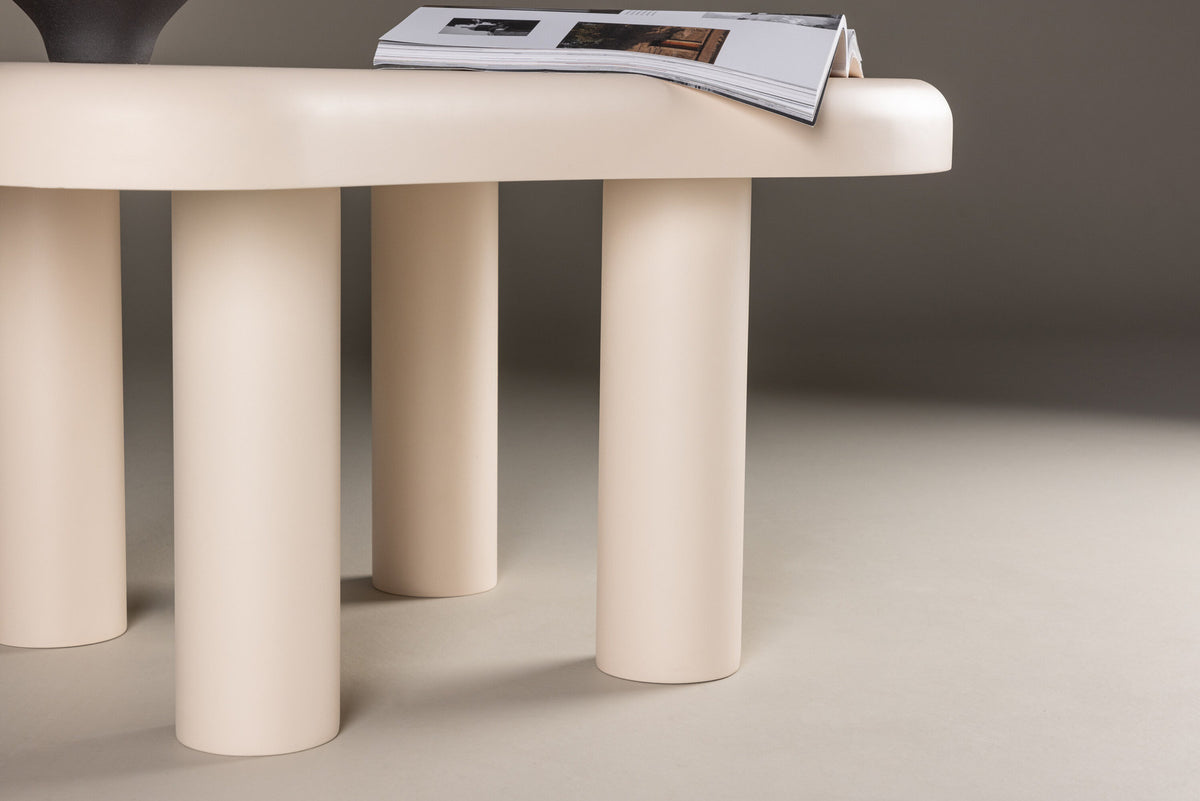 Strömstad Sofatisch in Weiss präsentiert im Onlineshop von KAQTU Design AG. Beistelltisch ist von Venture Home