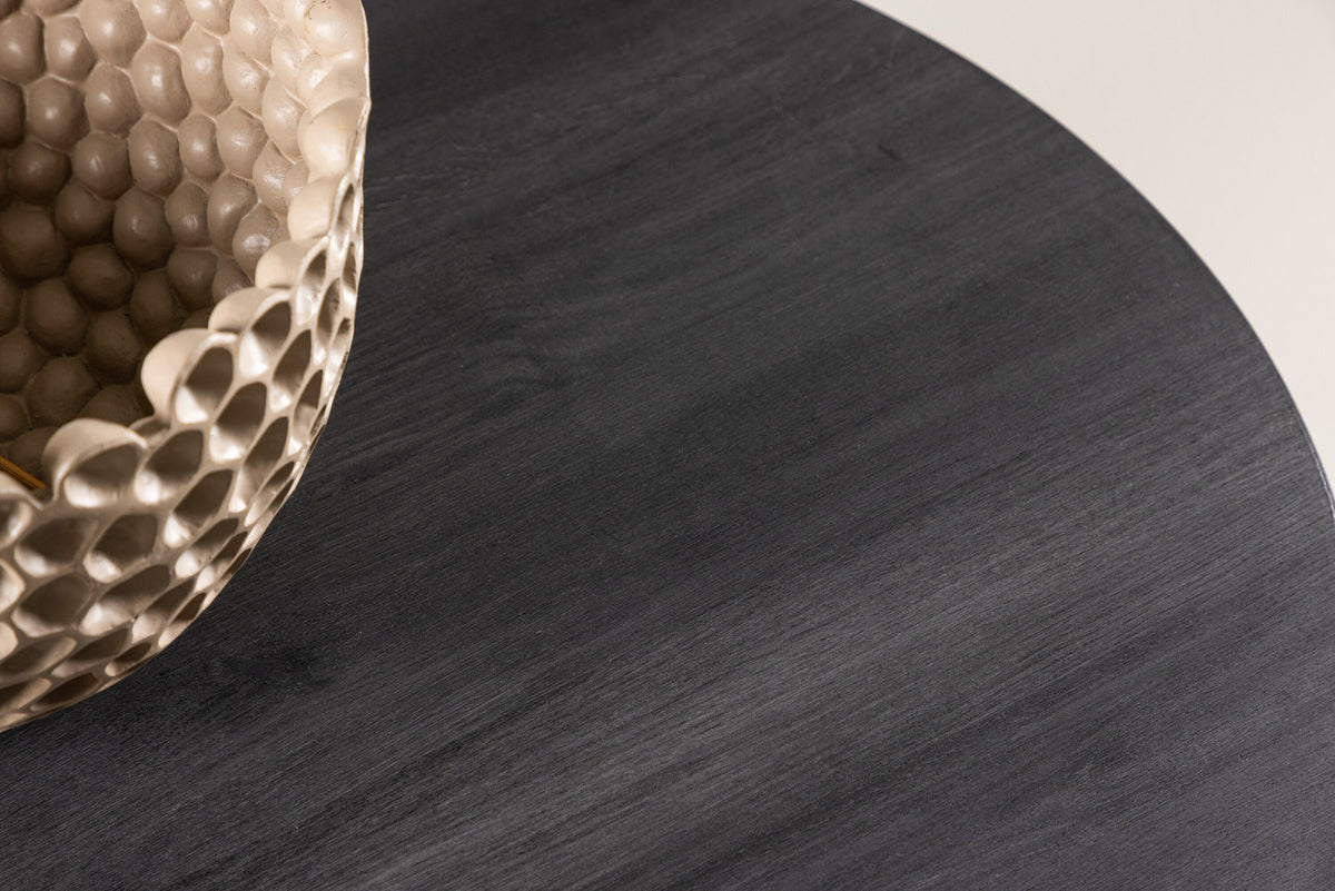 York Sofatisch in Schwarz präsentiert im Onlineshop von KAQTU Design AG. Beistelltisch ist von Venture Home