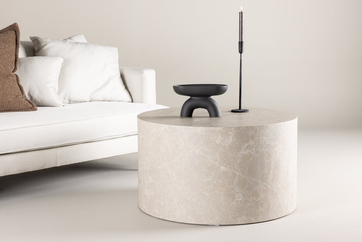 York Sofatisch in Beige präsentiert im Onlineshop von KAQTU Design AG. Beistelltisch ist von Venture Home