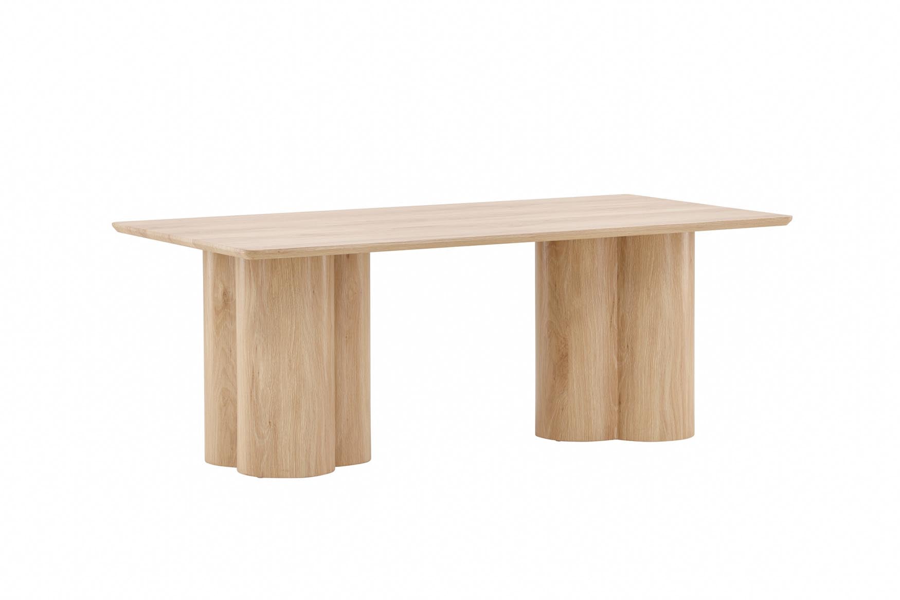 Eleganter Sofatisch aus MDF, 120x60 cm, in sanftem Beige. Vielseitig, robust und stilvoll für jeden Wohnraum.