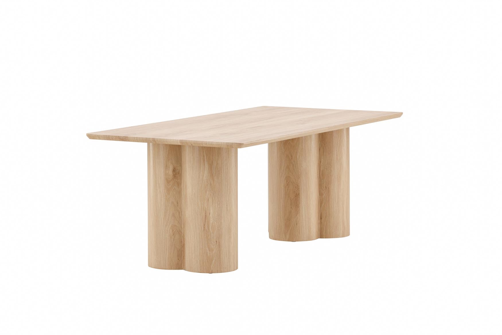 Eleganter Sofatisch aus MDF, 120x60 cm, in sanftem Beige. Vielseitig, robust und stilvoll für jeden Wohnraum.