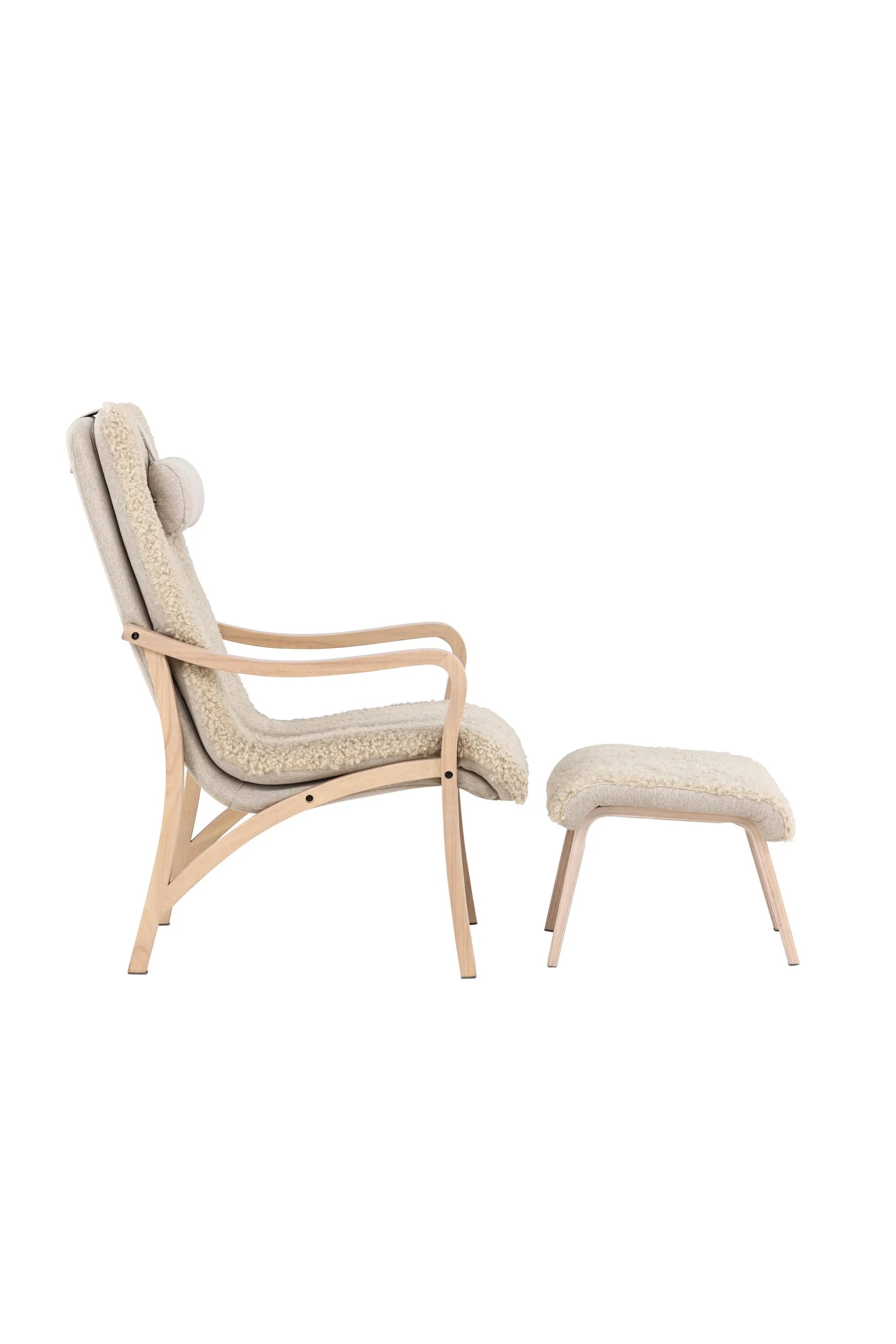 Fårö Lounge Stuhl: Komfort und Design für moderne Wohnräume.