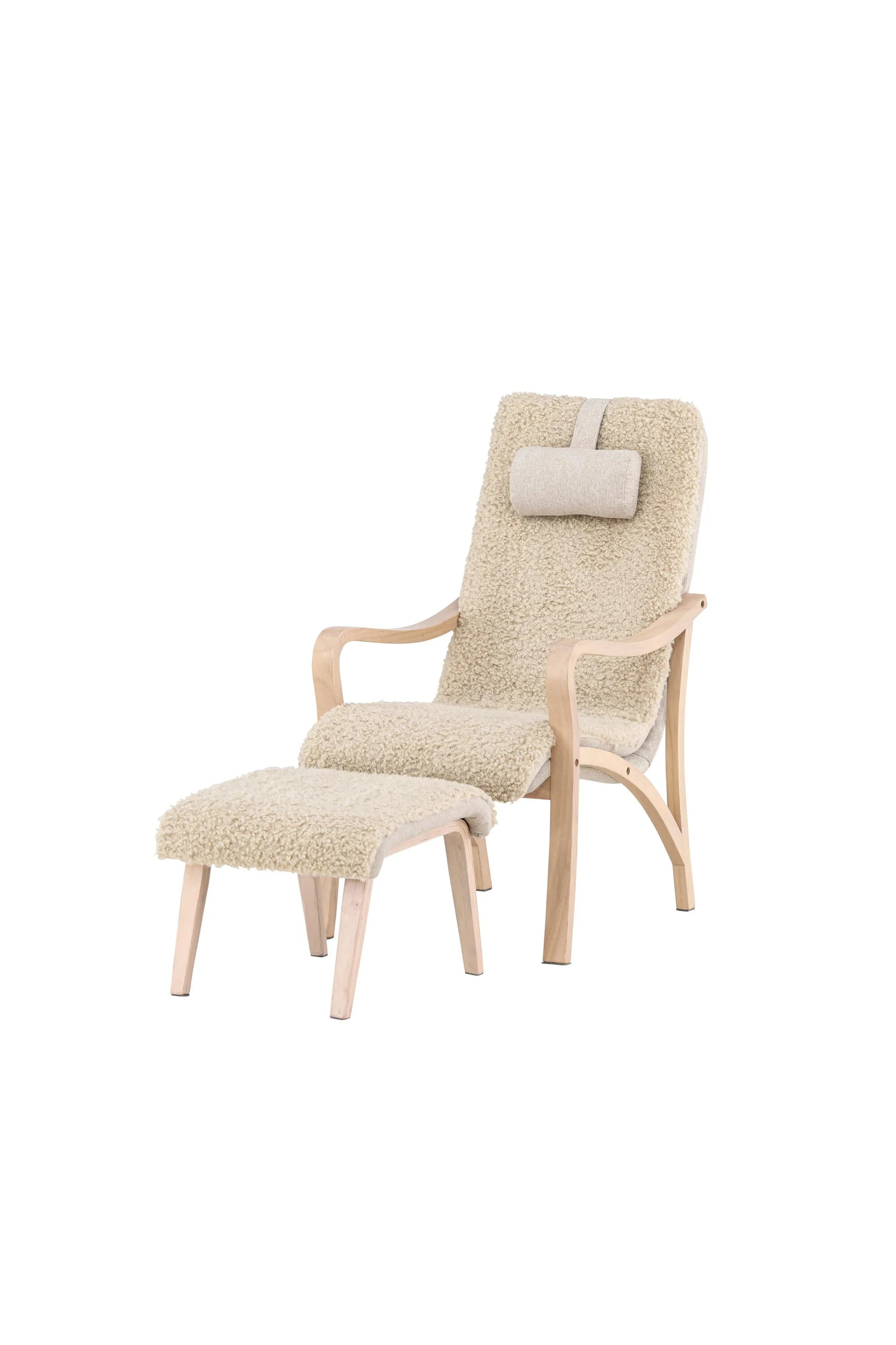 Fårö Lounge Stuhl: Stilvolle Entspannung mit skandinavischem Flair.