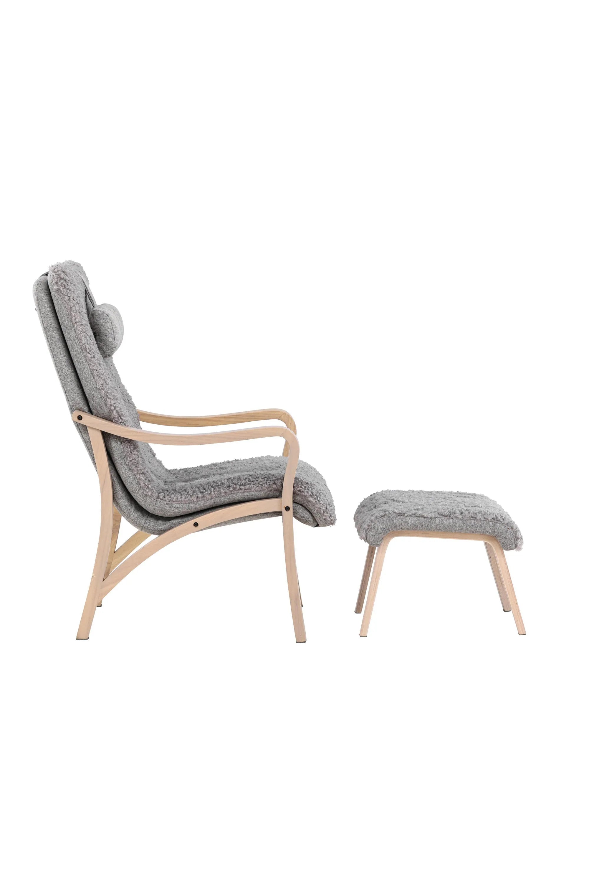 Fårö Lounge Stuhl: Stilvolle Entspannung mit nordischem Flair.