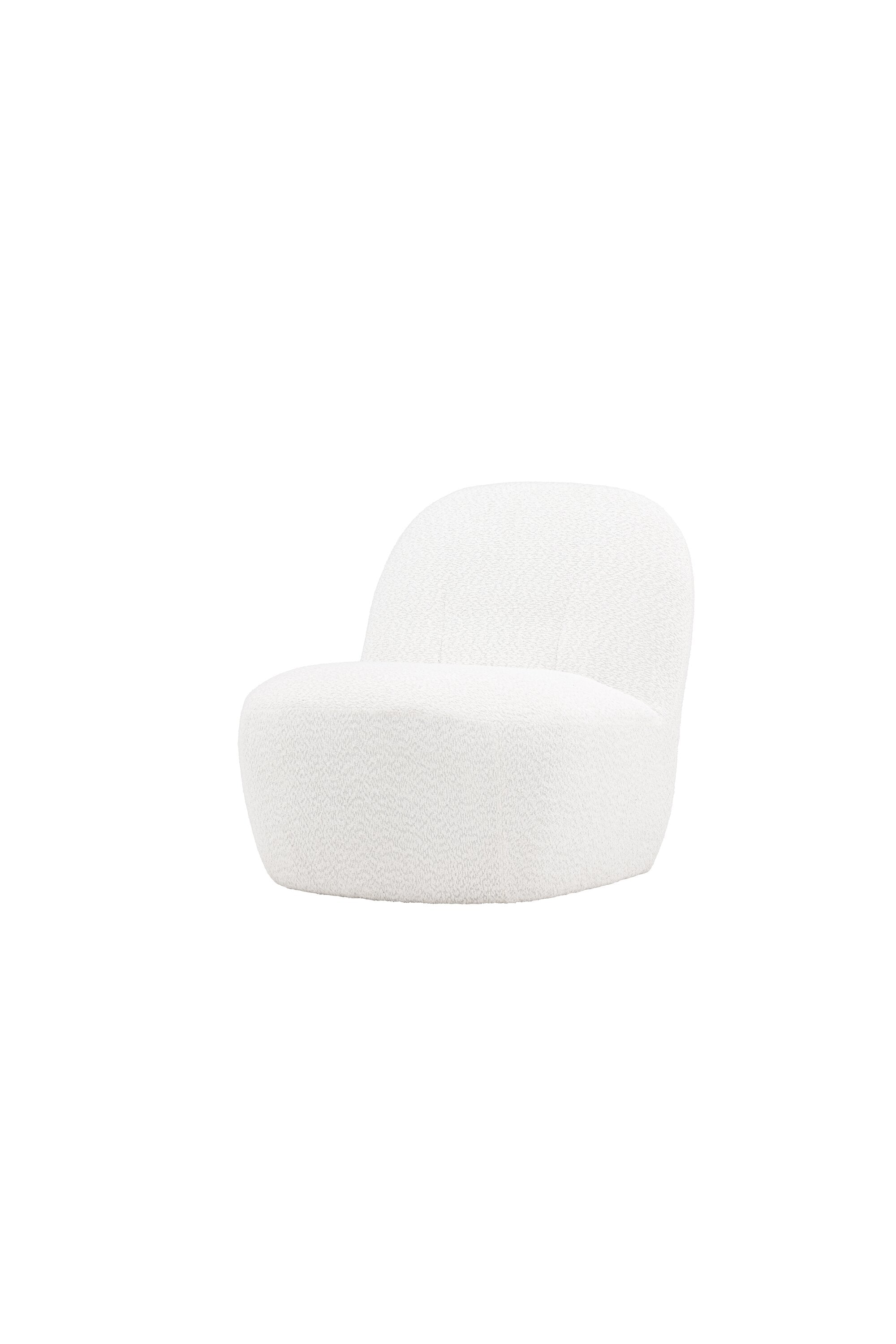 Mahla Sessel in Weiß präsentiert im Onlineshop von KAQTU Design AG. Sessel ist von Venture Home