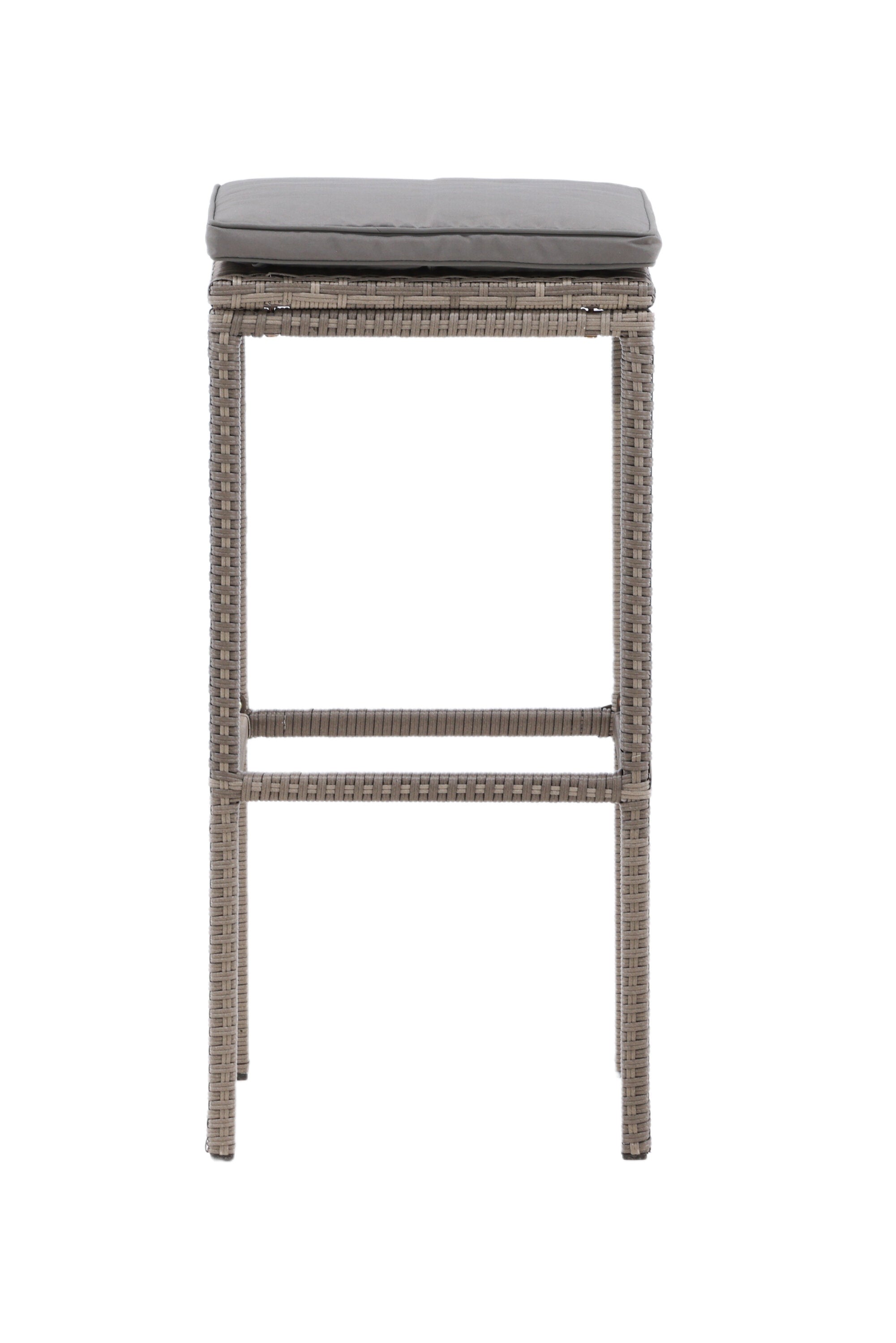 Alo Barstuhl Outdoor in Grau präsentiert im Onlineshop von KAQTU Design AG. Outdoor-Barstuhl ist von Venture Home
