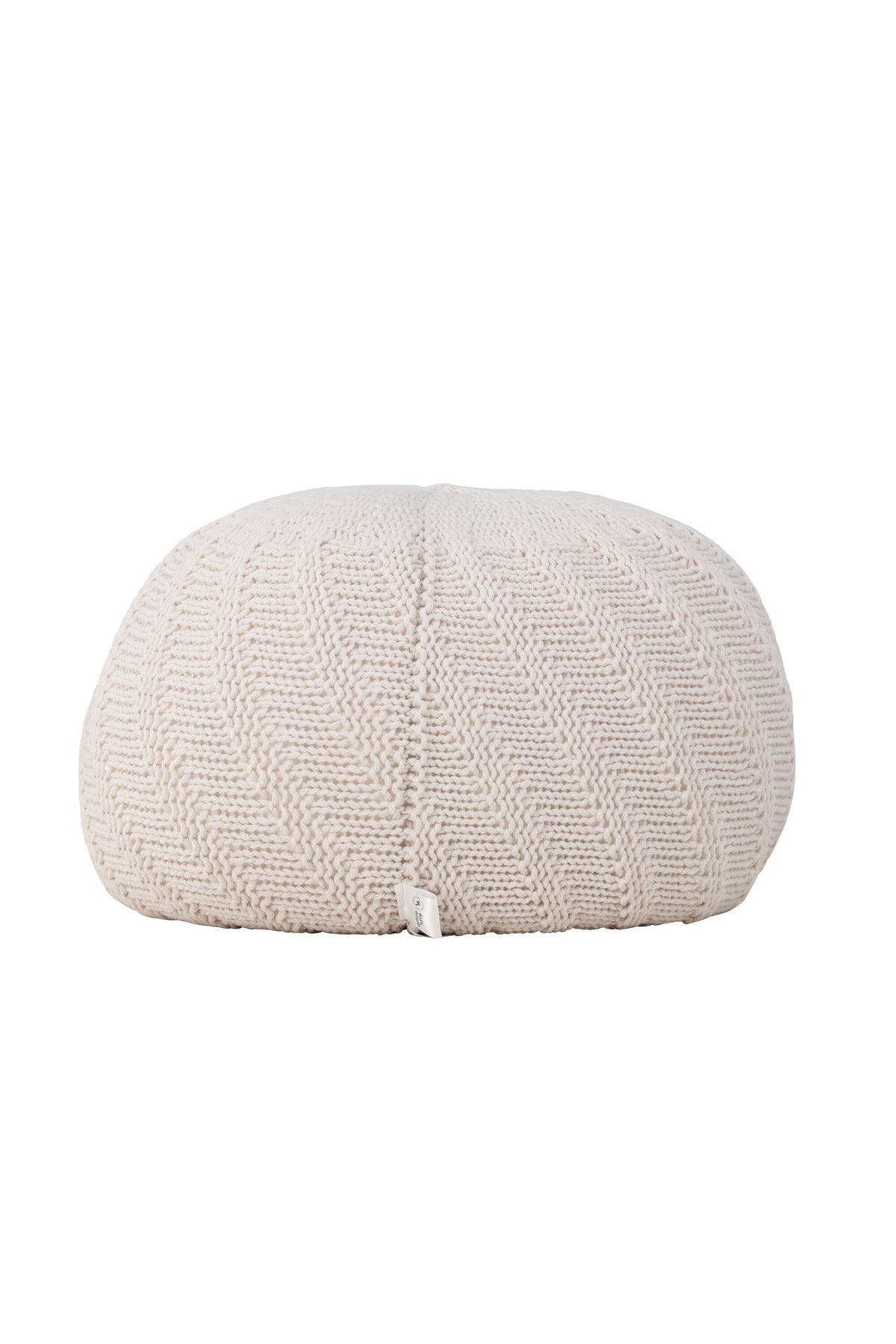 Pouf Ted in Offwhite präsentiert im Onlineshop von KAQTU Design AG. Pouf ist von Venture Home
